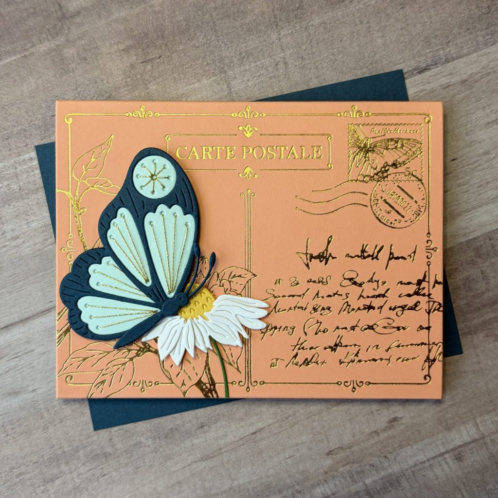 Butterfly Dance Card