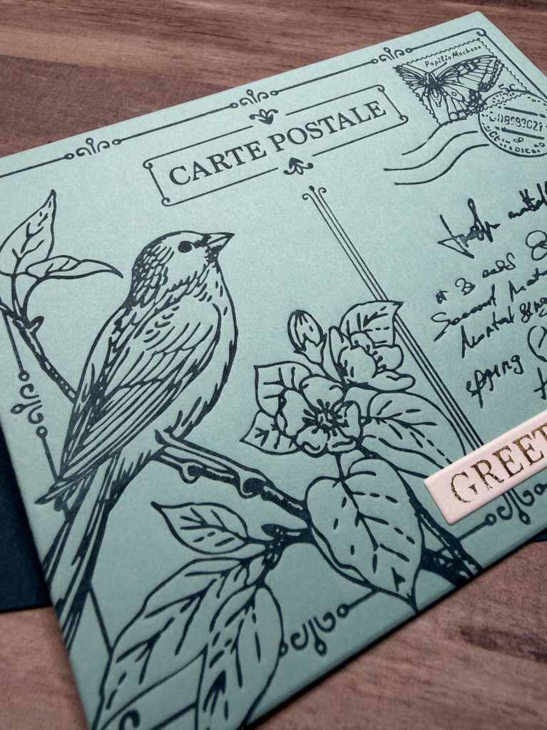 Spellbinders January Clubs Bloom Bright Card