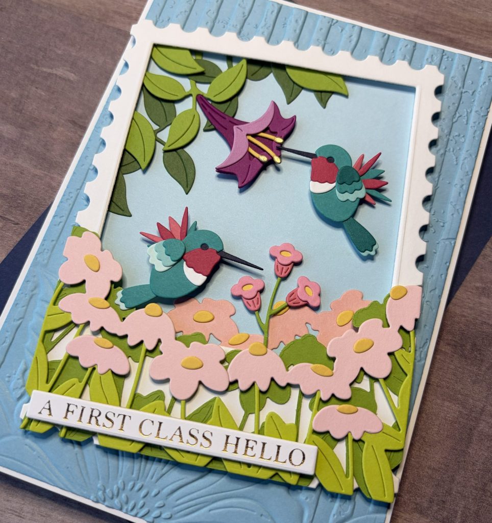 Hummingbirds Delight Card