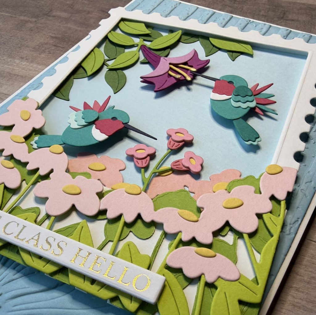 Spellbinders January Clubs Bloom Bright Card