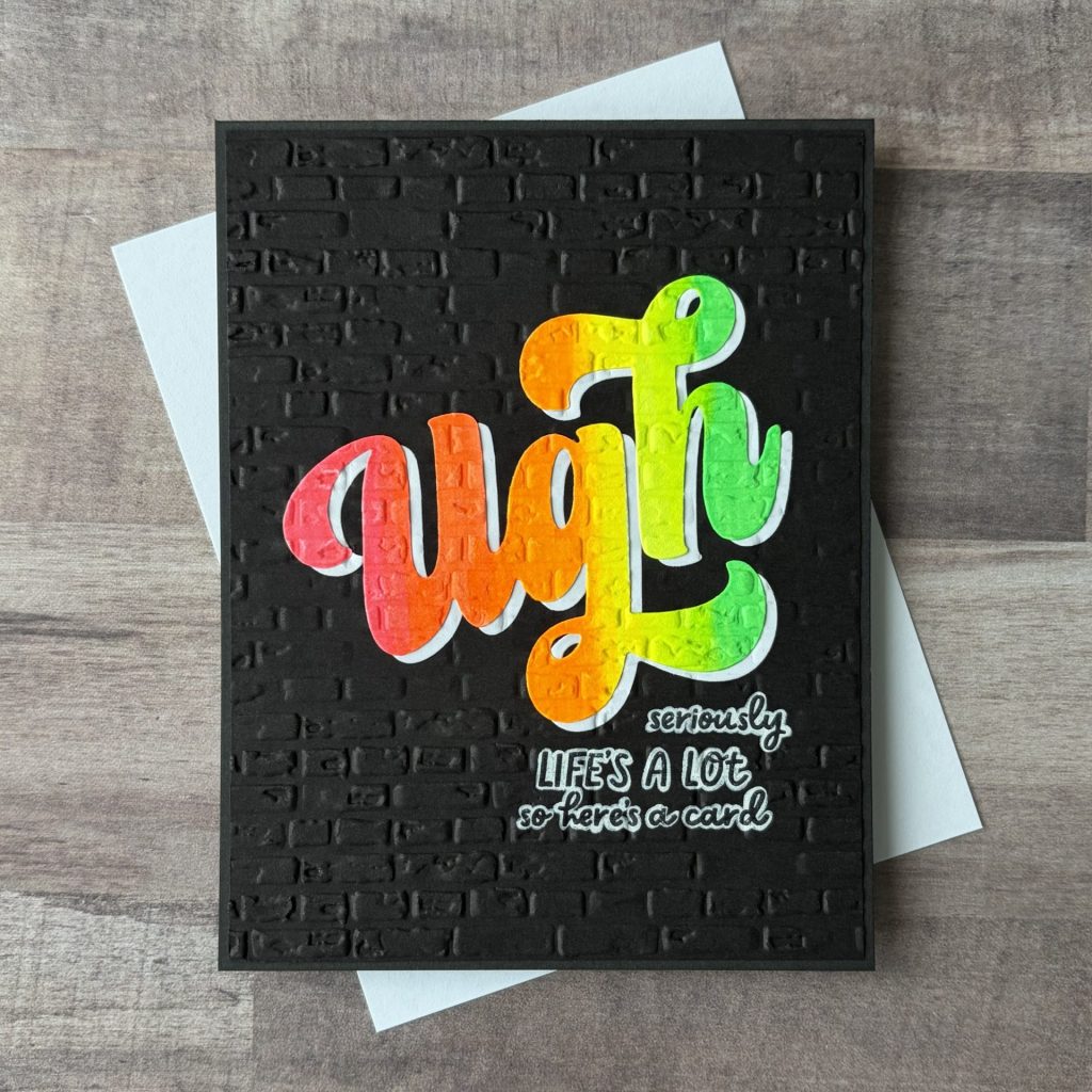 Ugh Encouragement Card