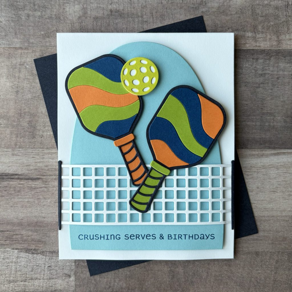 Pickleball Birthday Card
