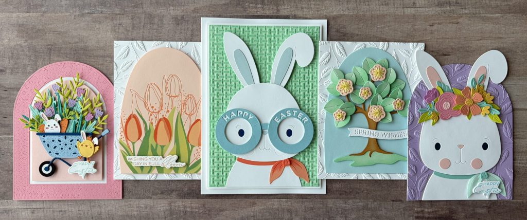 Spellbinders February Clubs - Season of Bloom Cards