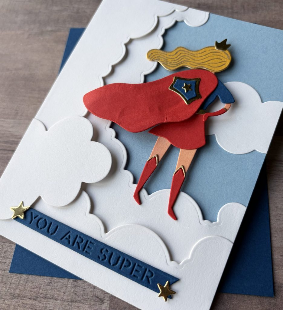 Spellbinders March Clubs Everyday Legends Card