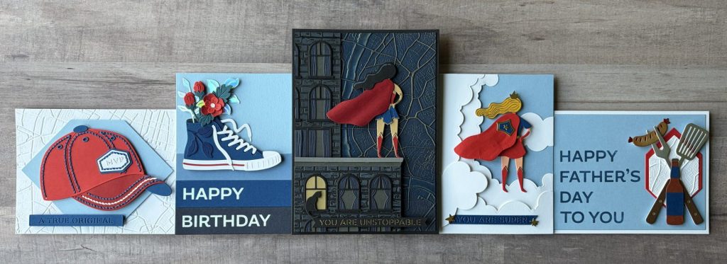 Spellbinders March Clubs Everyday Legends Cards