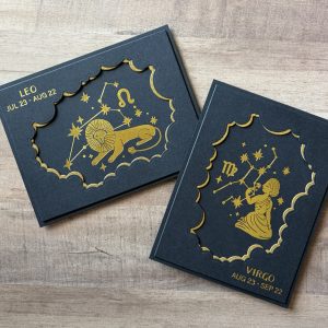 Block Print Zodiacs