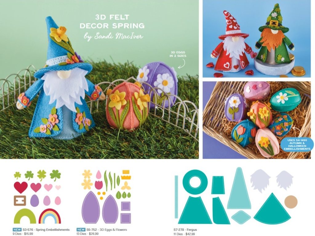 3D Felt Decor Spring Collection