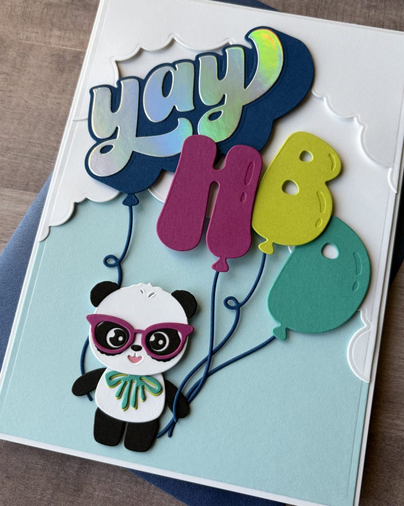 Panda Birthday Card