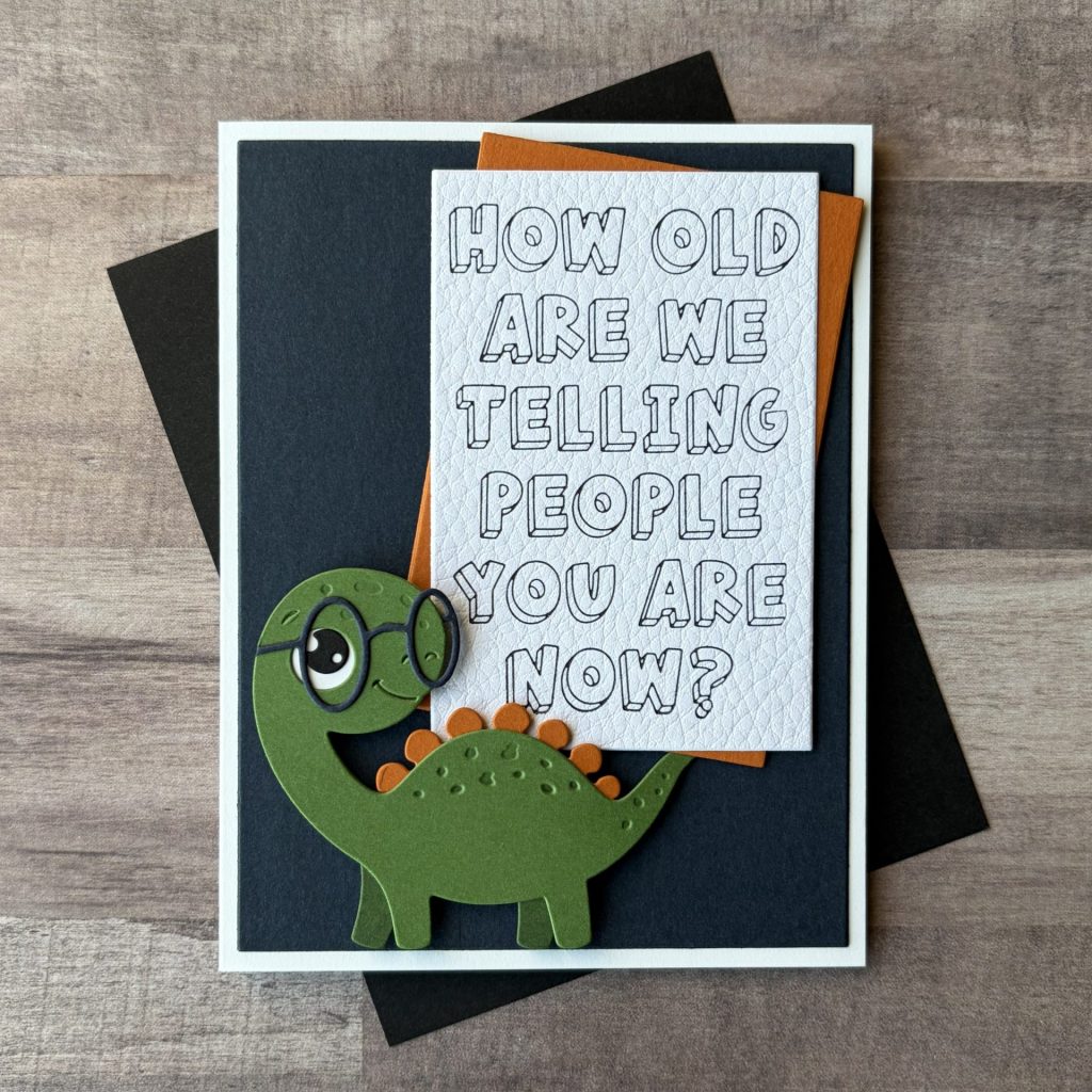 Dinosaur Birthday Card