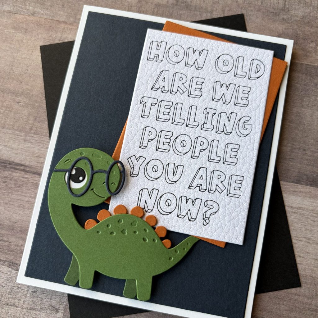Dinosaur Birthday Card