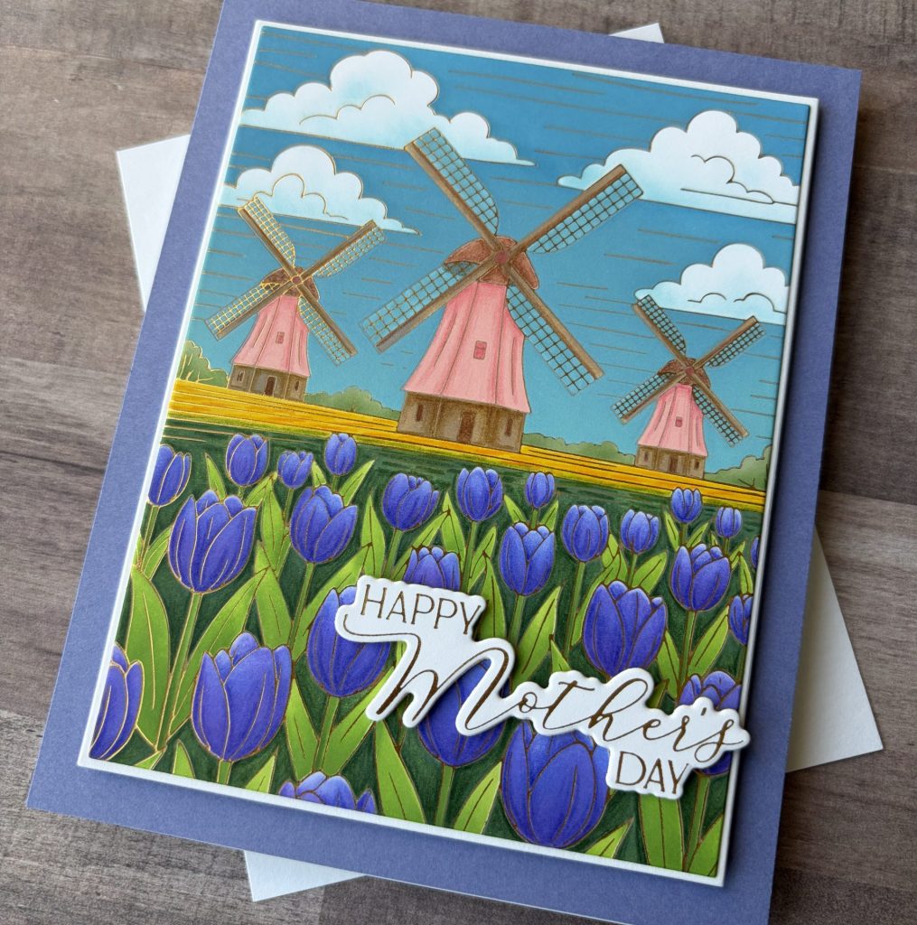 Yana's Tulips - Springtime Mother’s Day Card