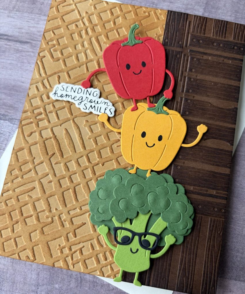 Spellbinders April Embossing Folder of the Month - Market Weave
