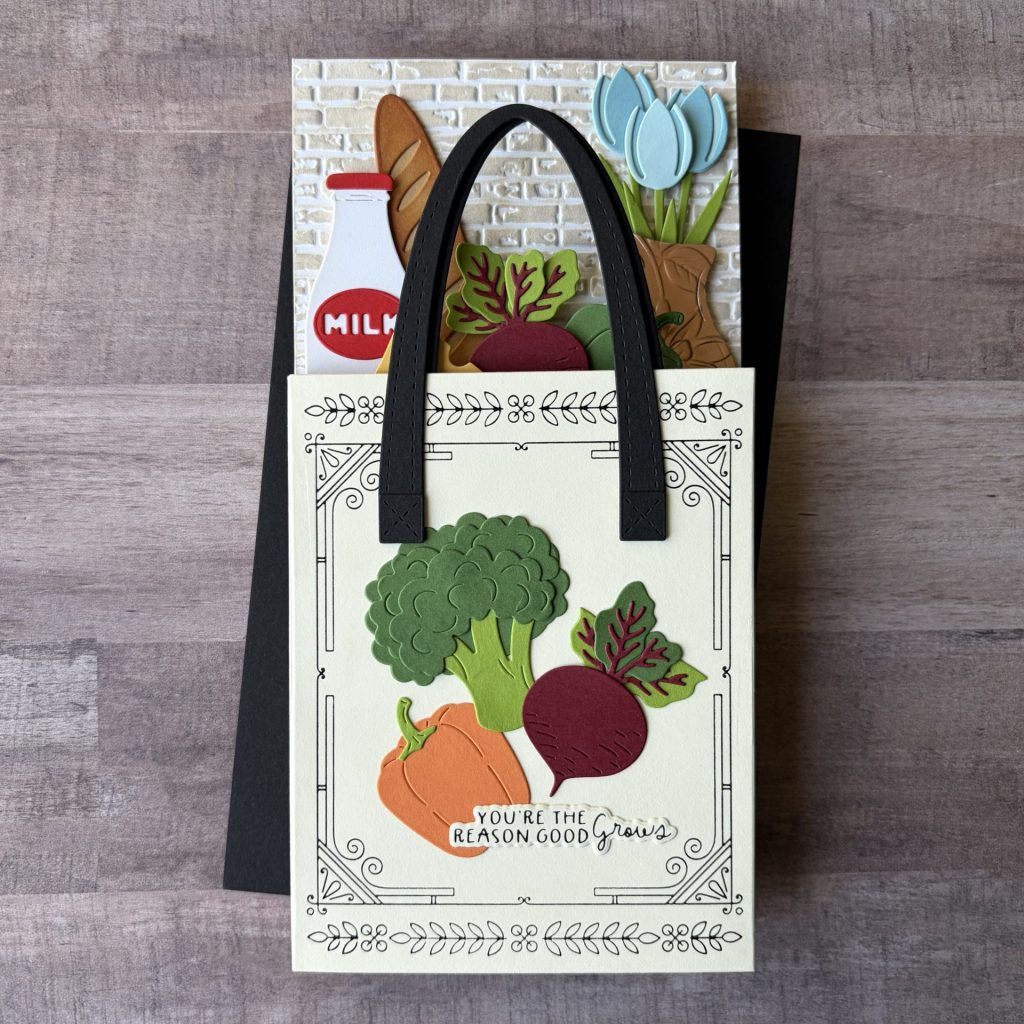 Spellbinders April Large Die of the Month - Market Tote