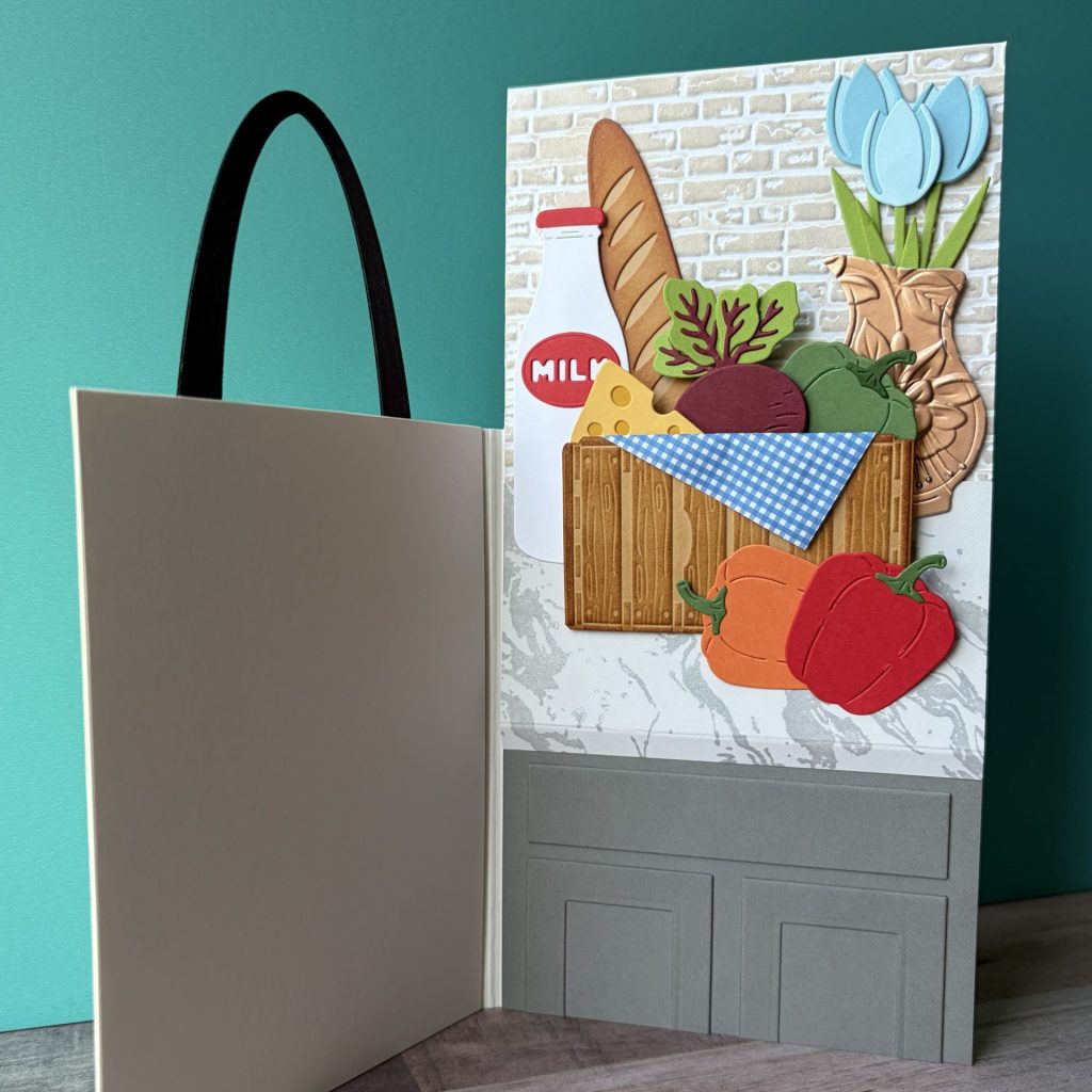 Spellbinders April Large Die of the Month - Market Tote