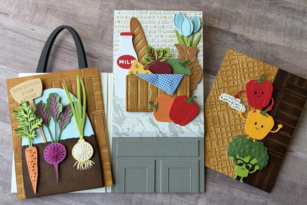 Spellbinders April Clubs - Farm to Craft Cards