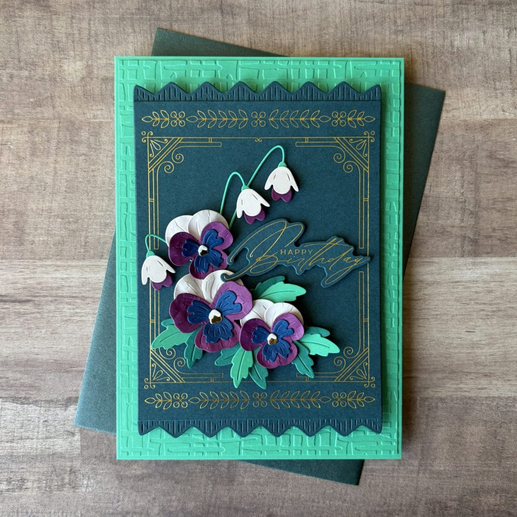 Spellbinders April Press & Foil of the Month - Seed Co. Border