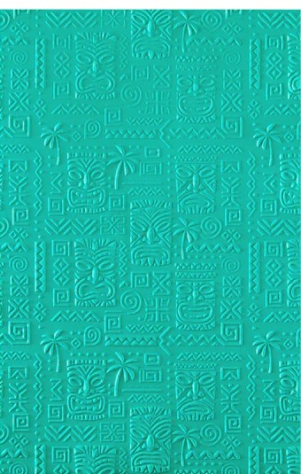 3D Embossing Folder of the Month – Island Style