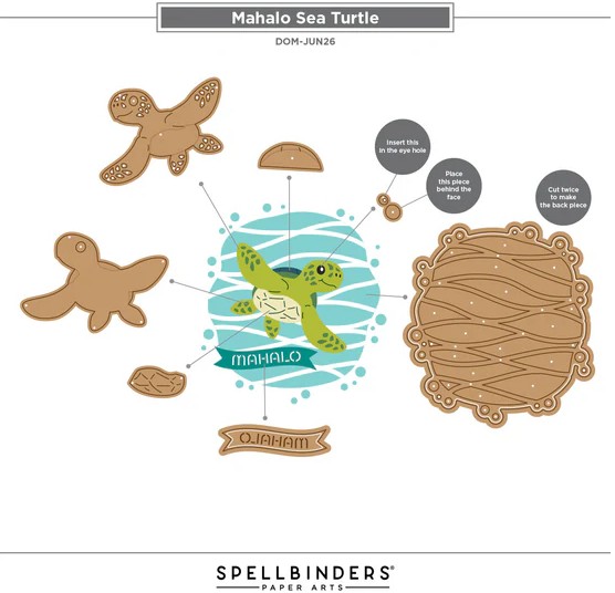 Mahalo Sea Turtle assembly instructions
