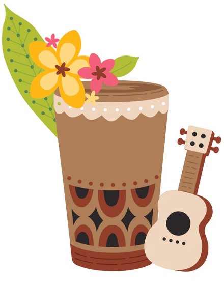 Stitching Die of the Month - Luau Beats