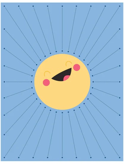 Stitching Die of the Month - Stitched Sunshine