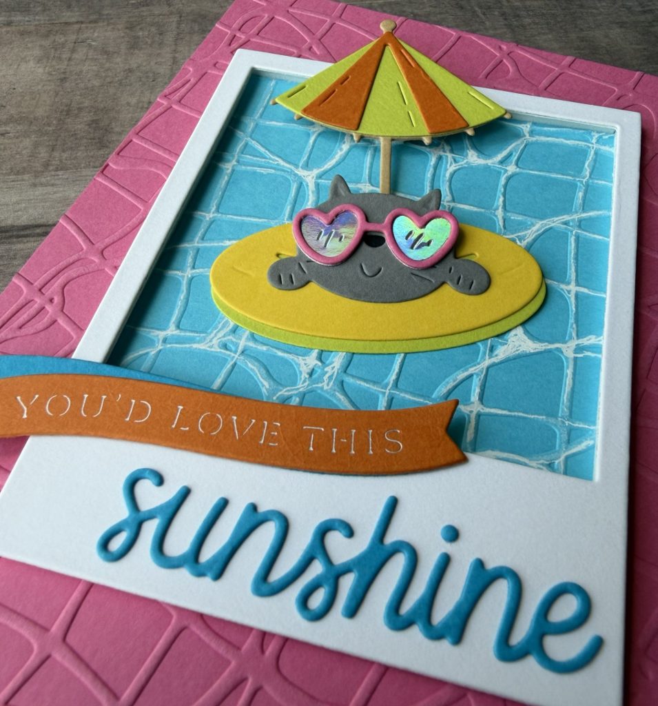 Spellbinders May Clubs - Hello Summer Card