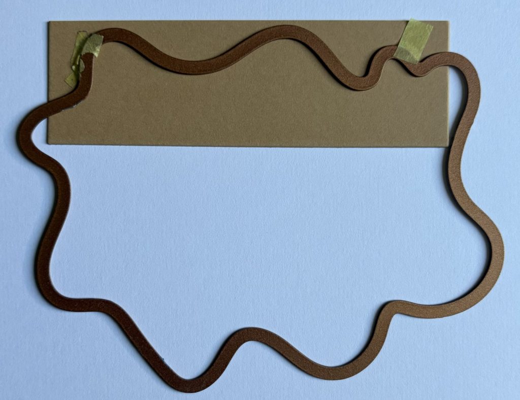 die-cut sand