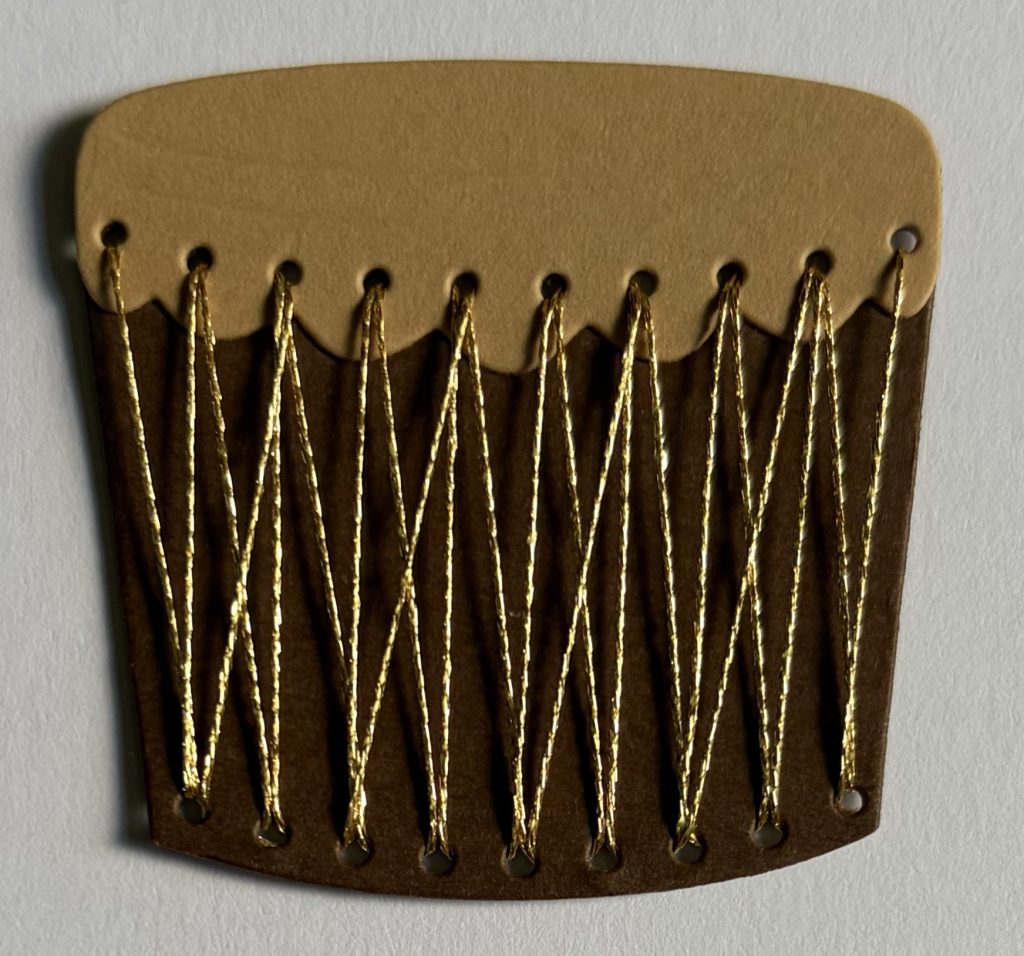 Stitched Luau Beats Drum