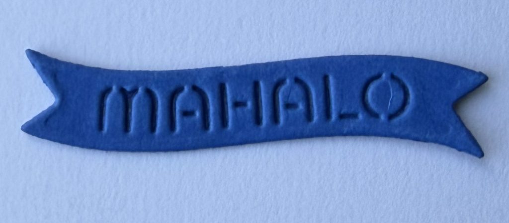 Mahalo sentiment banner