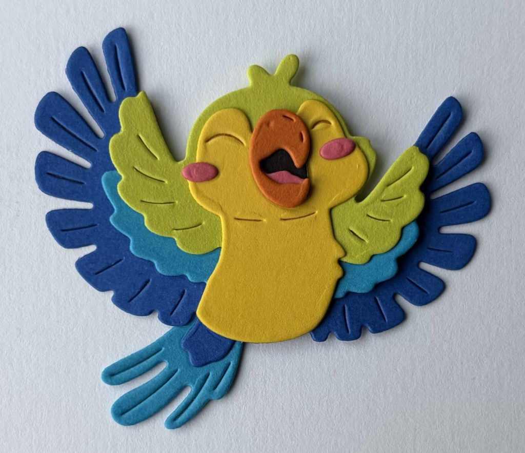 Pop of Summer - bird die-cut