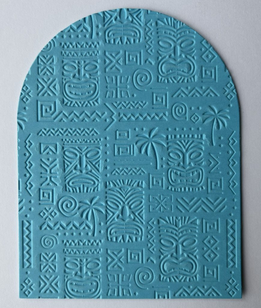 Embossed Tiki Arch