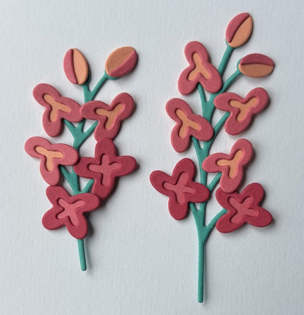 Tropical Blooms - Small flower die-cuts