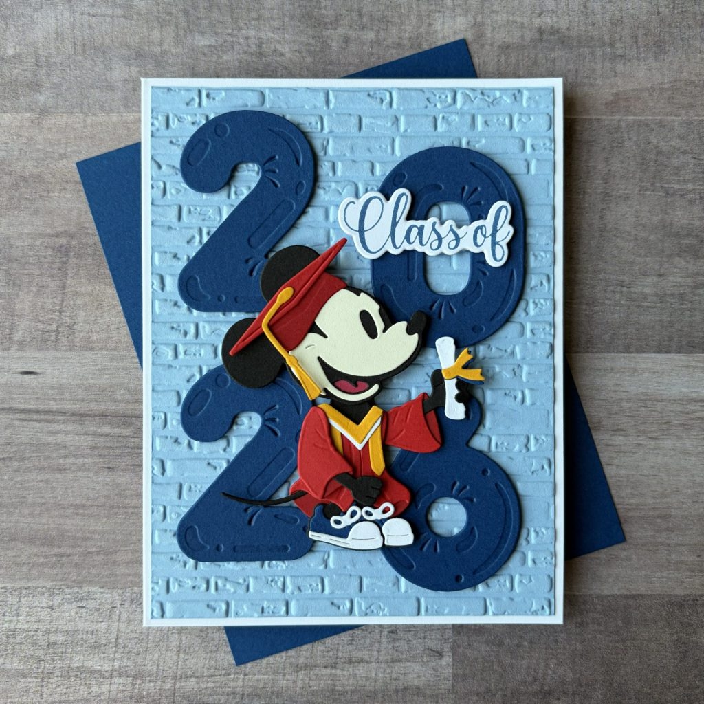 Classic Mouse Graduation Card