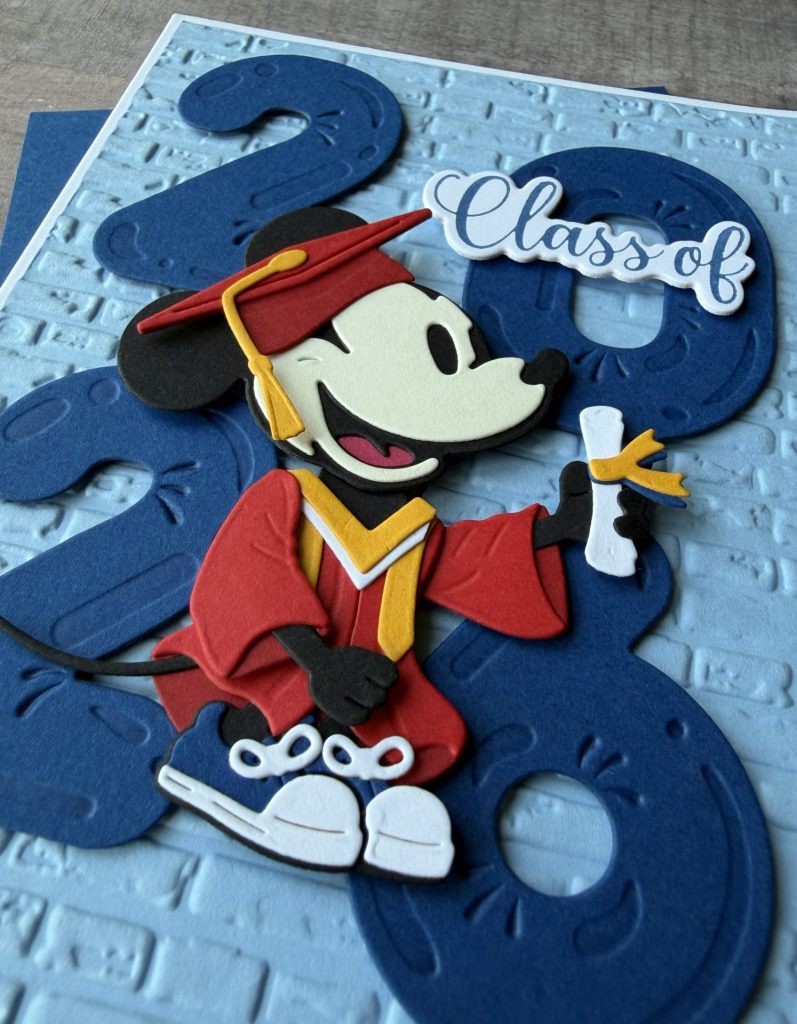 Classic Mouse Graduation Card