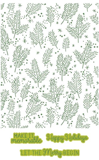 Press & Foil of the Month – Festive Forest