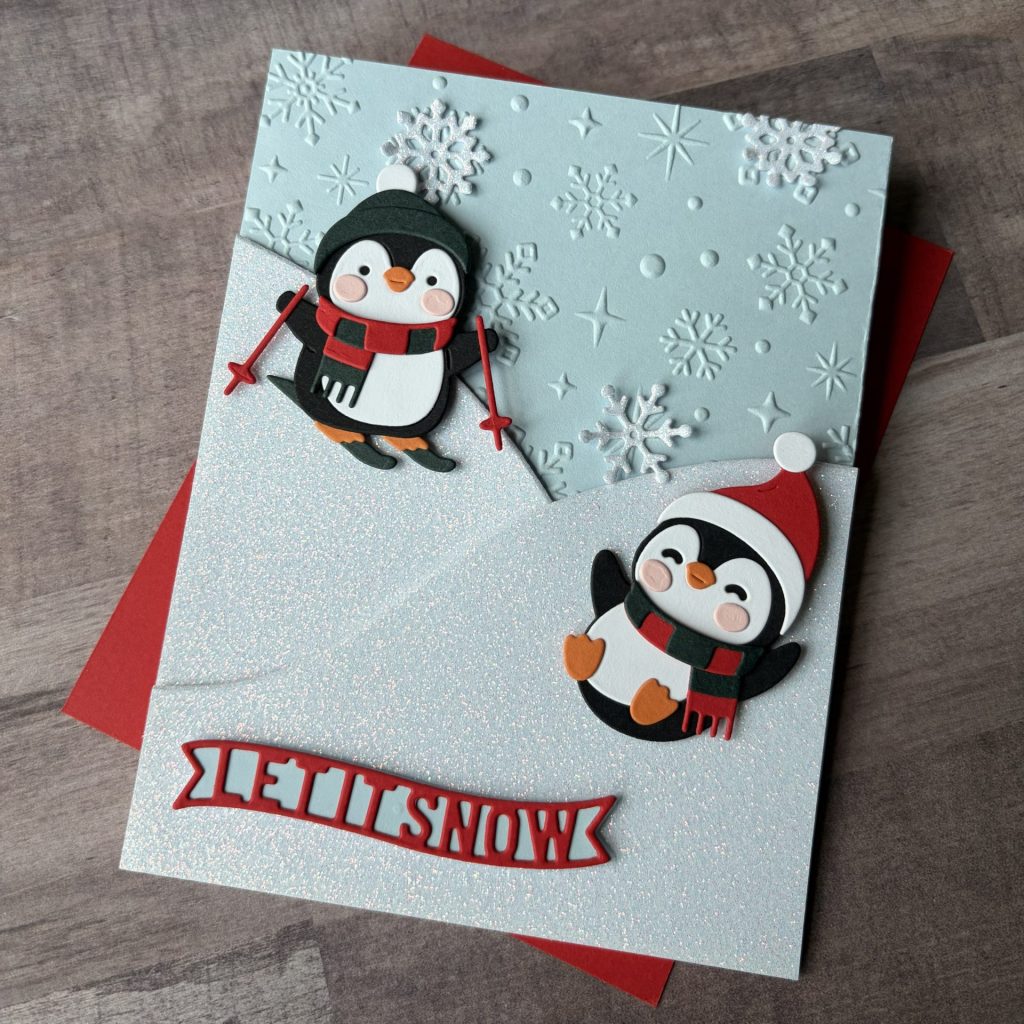 Spellbinders July Clubs Small Die - Snow Much Fun