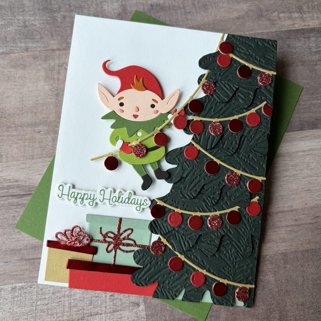 Spellbinders July Clubs Large Die - Merry Shuffle